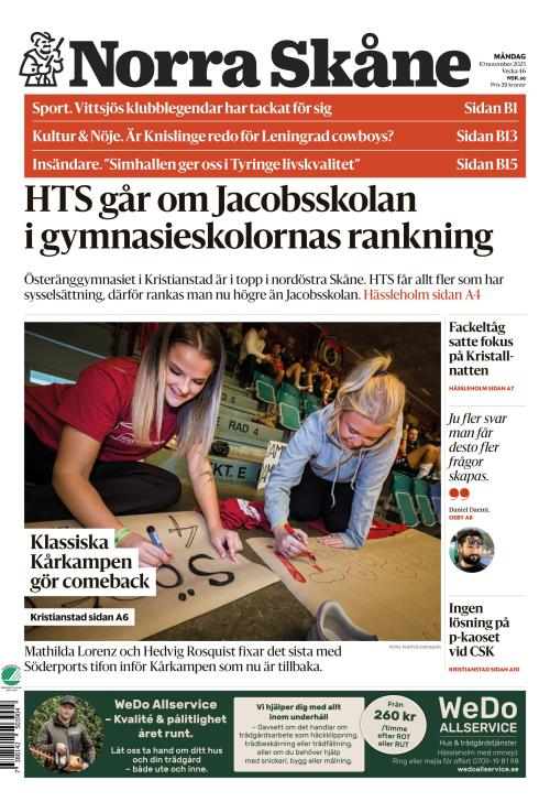 Norra Skåne 10.11.2025