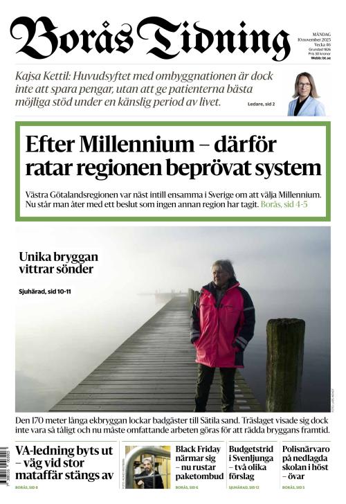 Borås Tidning 10.11.2025