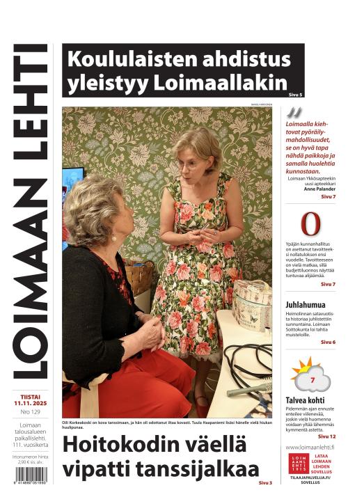 Loimaan Lehti 11.11.2025
