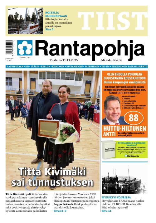 Rantapohja 11.11.2025