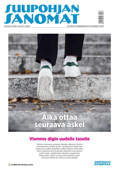 Suupohjan Sanomat 6.11.2025