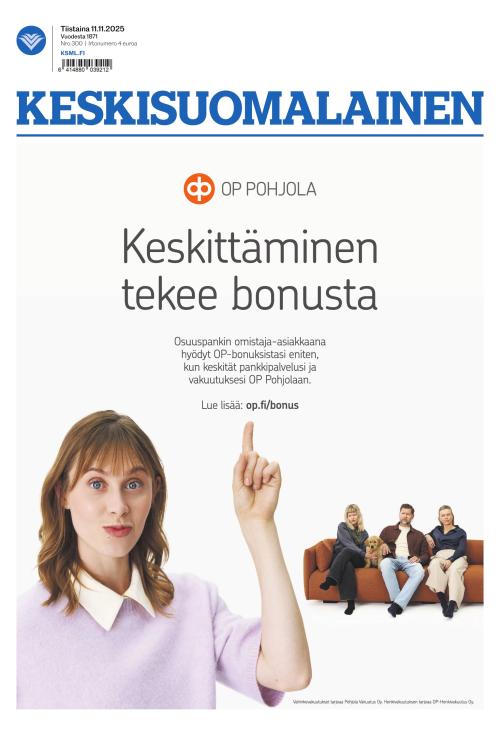 Keskisuomalainen 11.11.2025