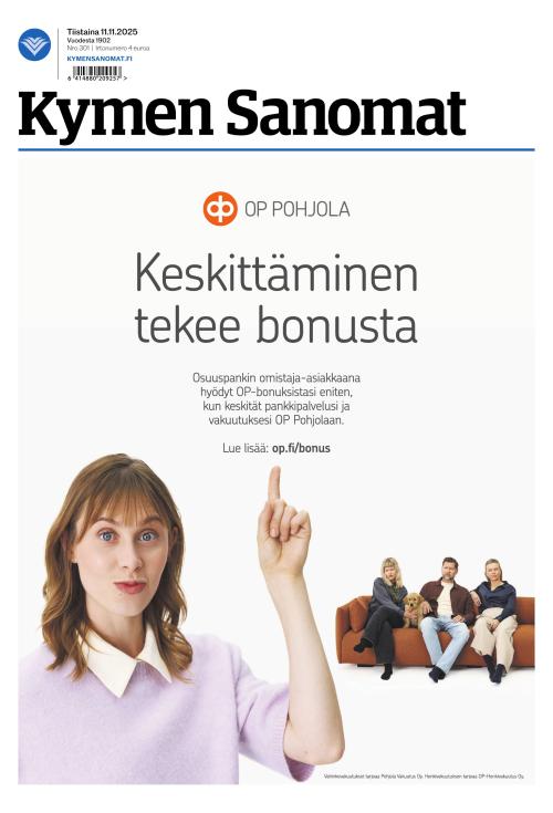 Kymen Sanomat 11.11.2025
