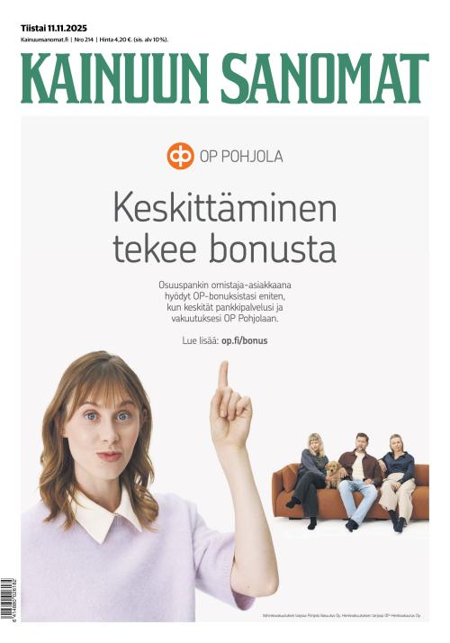 Kainuun Sanomat 11.11.2025