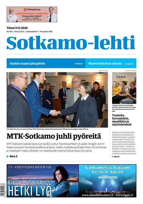 Sotkamo-lehti 11.11.2025