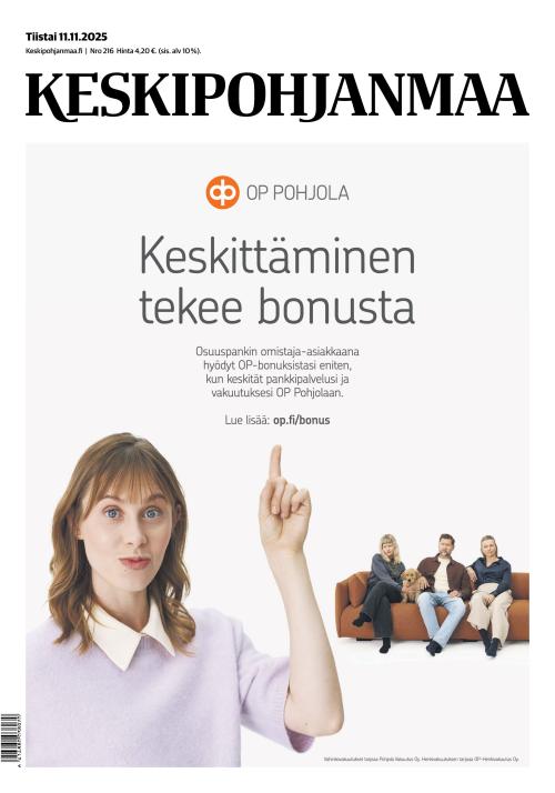 Keskipohjanmaa 11.11.2025