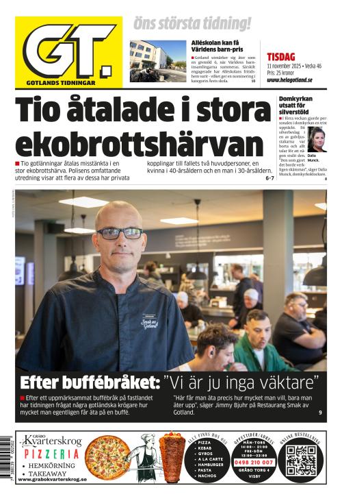 Gotlands Tidningar 11.11.2025