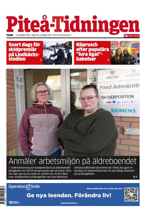 Piteå-Tidningen 11.11.2025