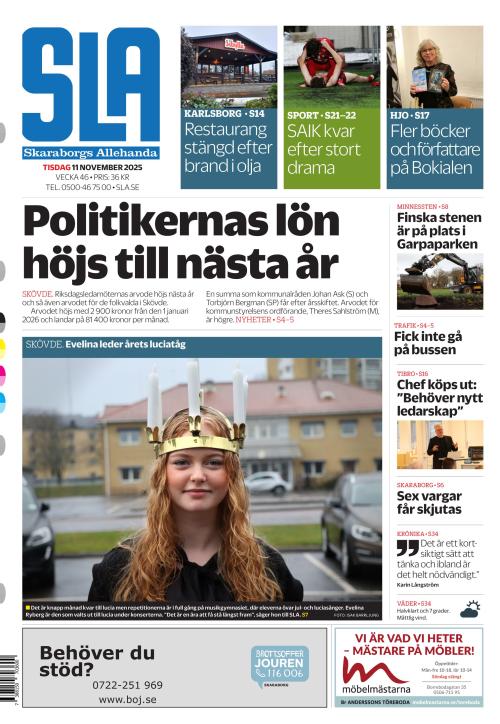 Skaraborgs Allehanda 11.11.2025