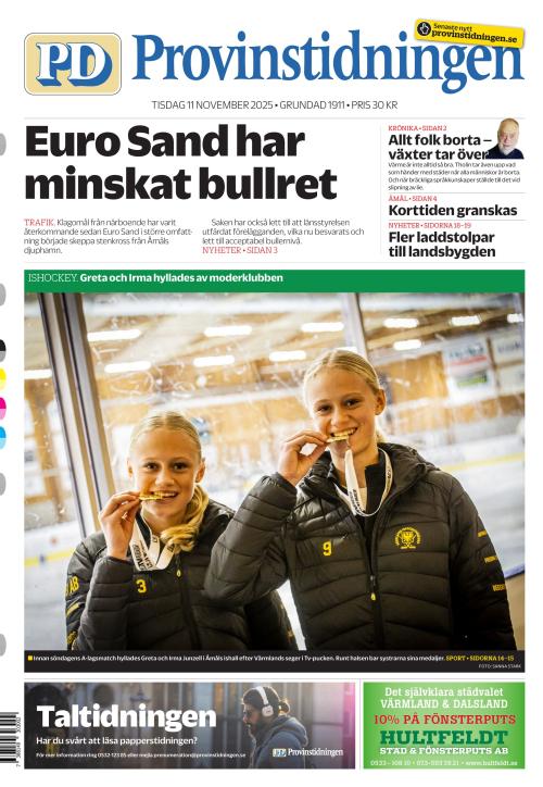 Provinstidningen Dalsland 11.11.2025