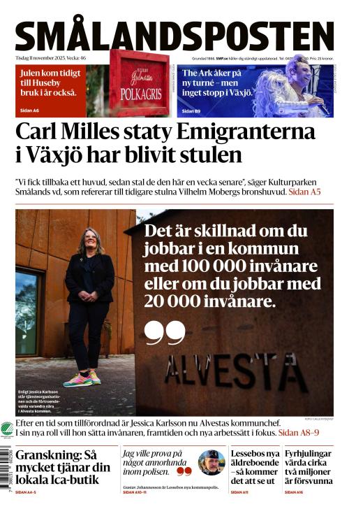 Smålandsposten 11.11.2025