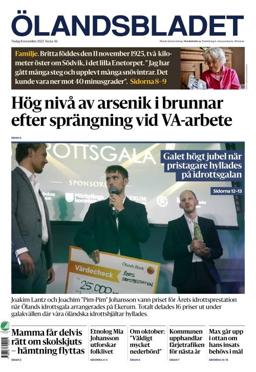 Ölandsbladet 11.11.2025