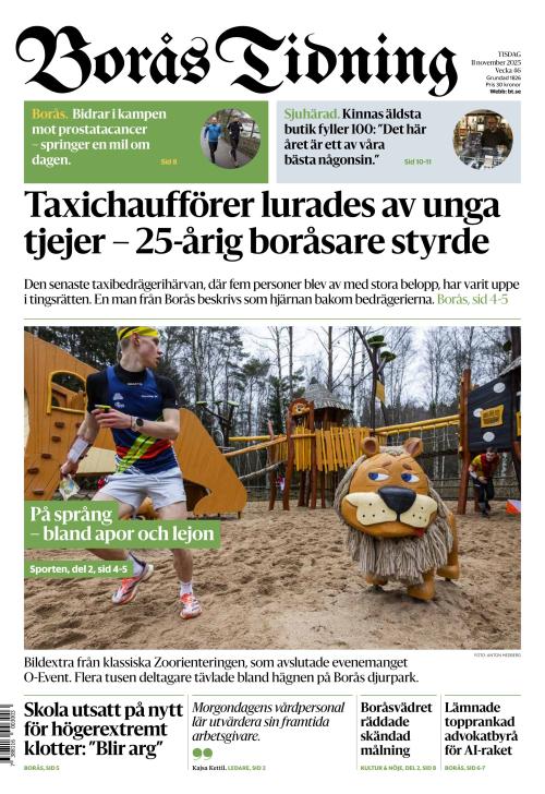 Borås Tidning 11.11.2025