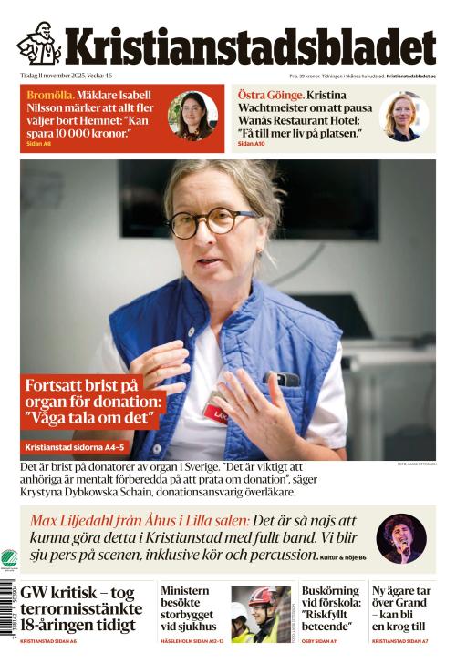 Kristianstadsbladet 11.11.2025