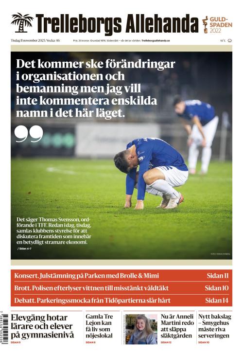 Trelleborgs Allehanda 11.11.2025