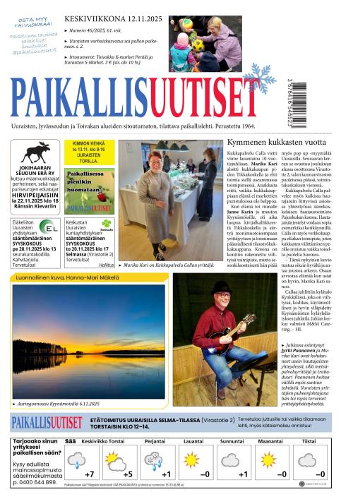 PaikallisUutiset 12.11.2025