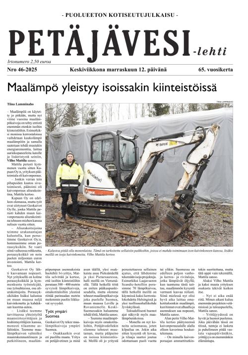 Petäjävesi 12.11.2025