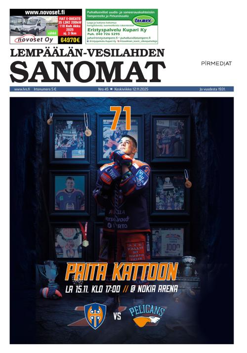 Lempäälän-Vesilahden Sanomat 12.11.2025
