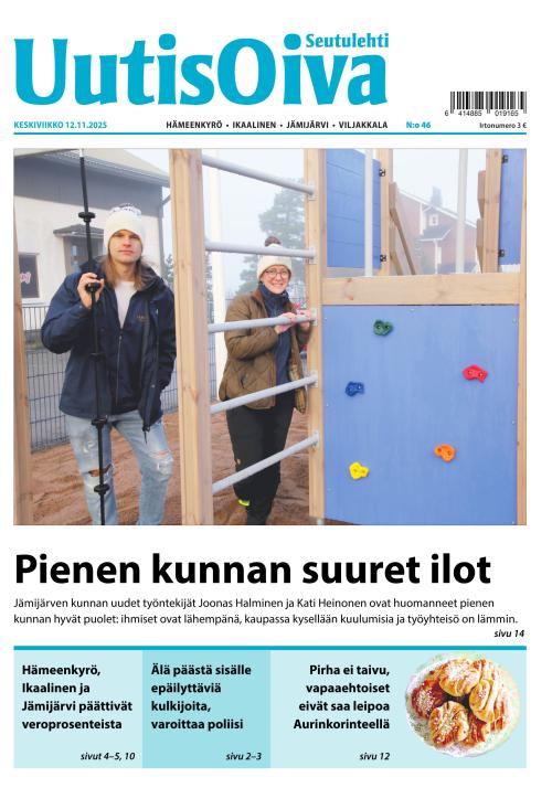 Seutulehti UutisOiva 12.11.2025