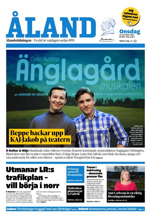 Ålandstidningen 12.11.2025