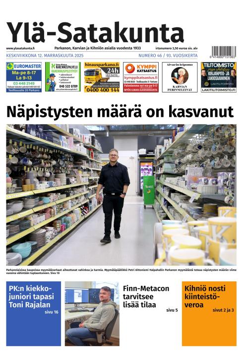 Ylä-Satakunta 12.11.2025