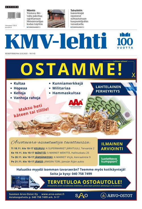 KMV-lehti 12.11.2025