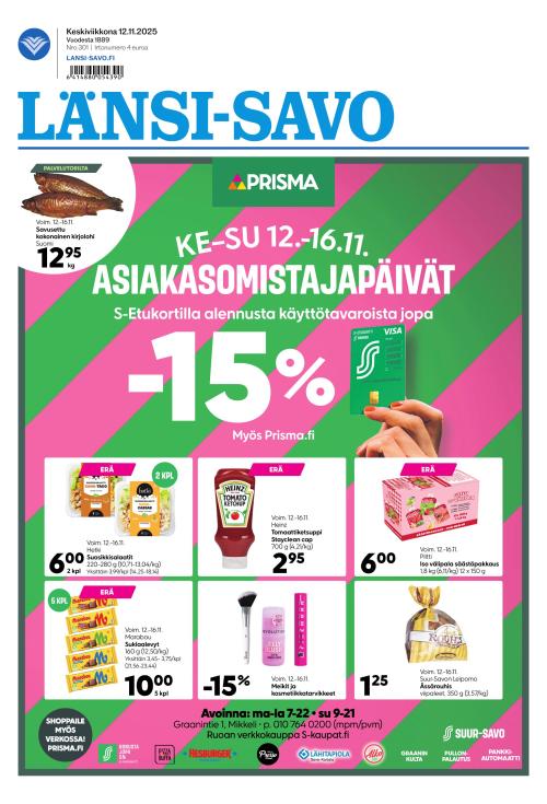 Länsi-Savo 12.11.2025