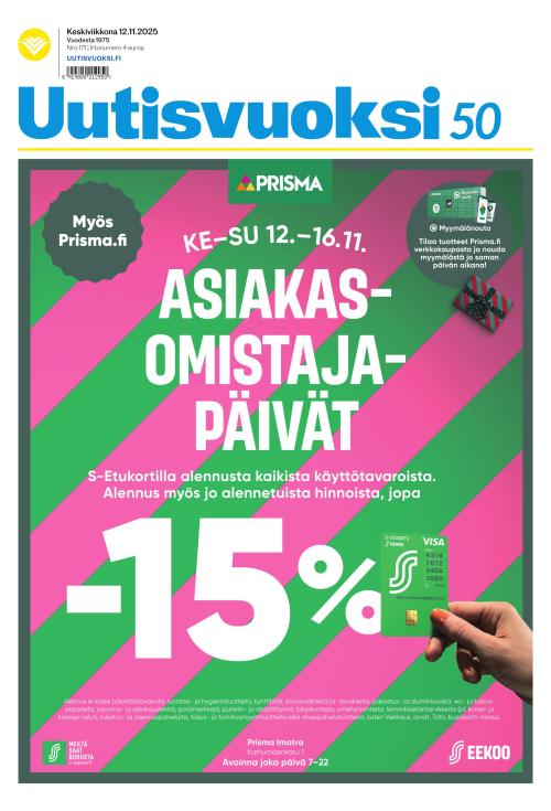 Uutisvuoksi 12.11.2025