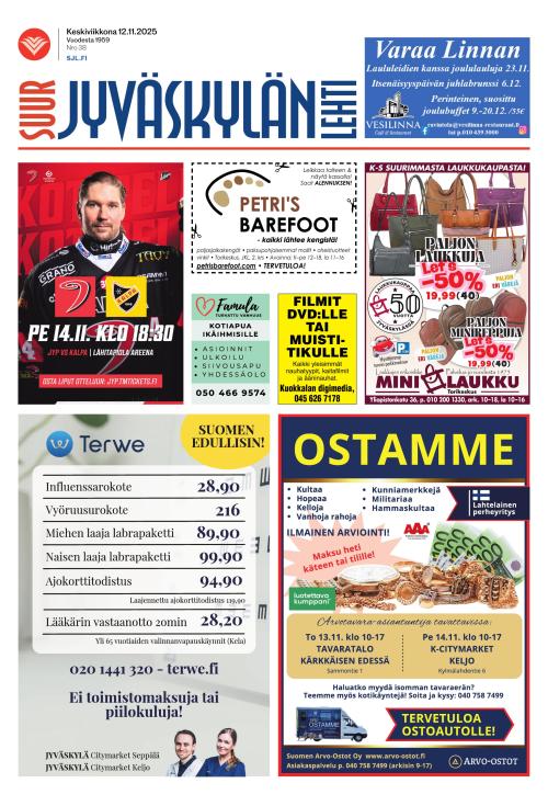Suur-Jyväskylän Lehti 12.11.2025