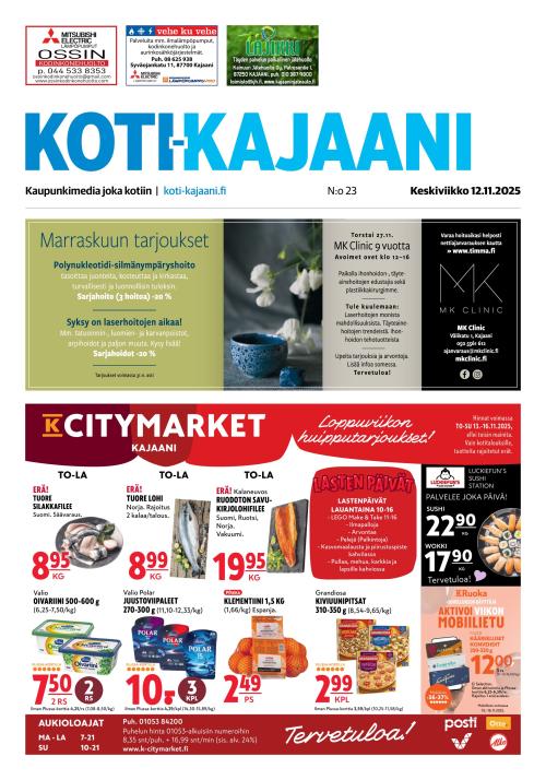 Koti-Kajaani 12.11.2025