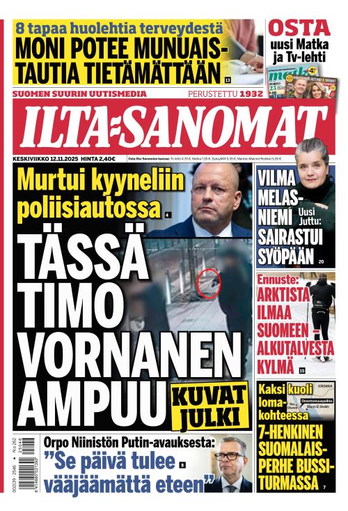 Ilta-Sanomat 12.11.2025