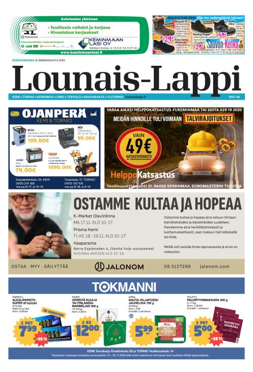 Lounais-Lappi 12.11.2025