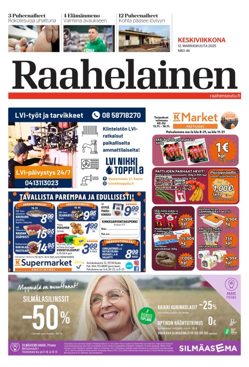 Raahelainen 12.11.2025