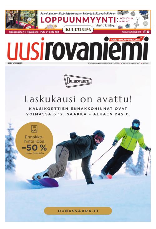 Uusi Rovaniemi 12.11.2025