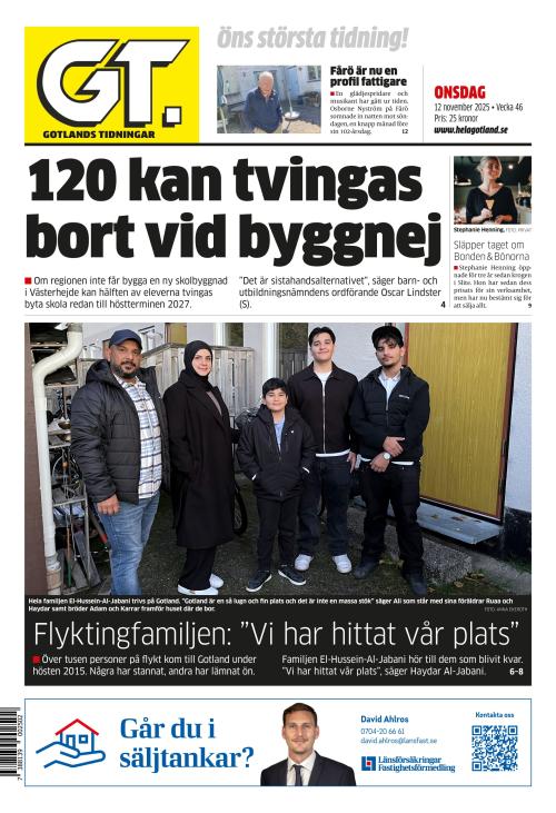 Gotlands Tidningar 12.11.2025