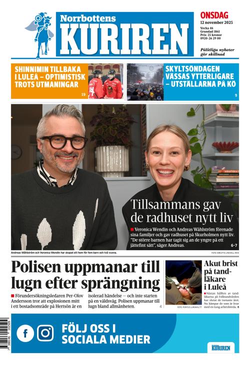 Norrbottens-kuriren 12.11.2025