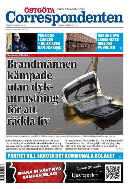 Östgöta Correspondenten 12.11.2025
