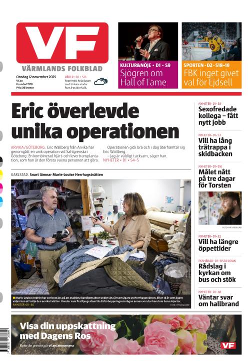 Värmlands Folkblad 12.11.2025