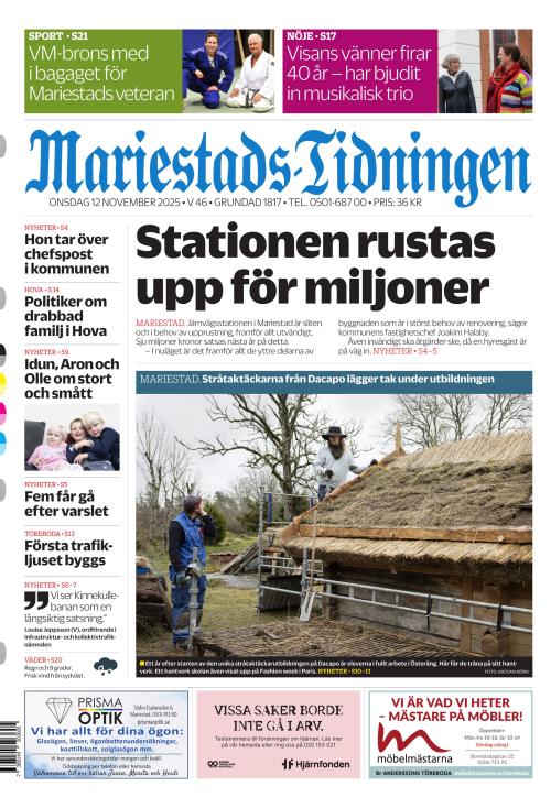 Mariestads-Tidningen 12.11.2025