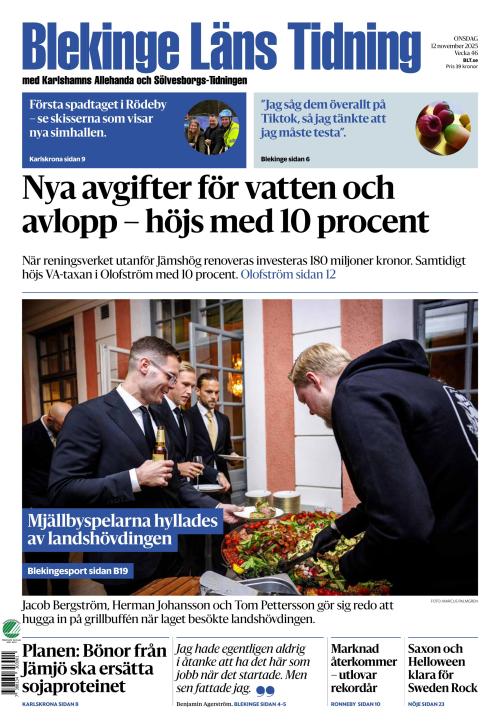 Blekinge Läns Tidning 12.11.2025