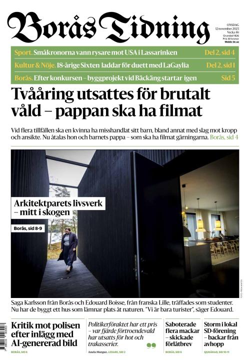 Borås Tidning 12.11.2025