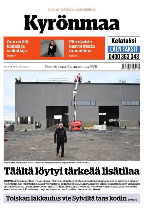 Kyrönmaa-lehti 12.11.2025