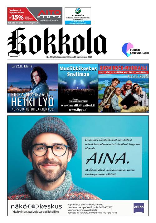 Kokkola-lehti 12.11.2025