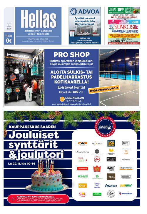 Hellas-lehti 13.11.2025