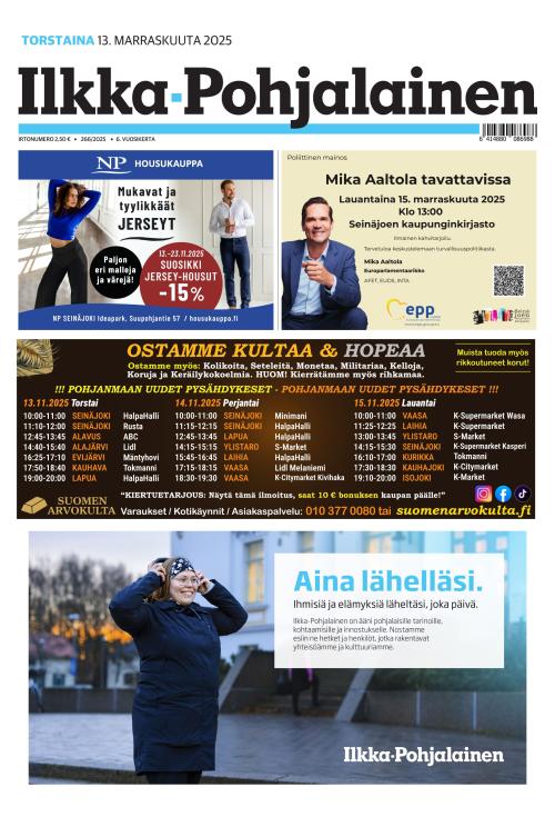 Ilkka-Pohjalainen 13.11.2025