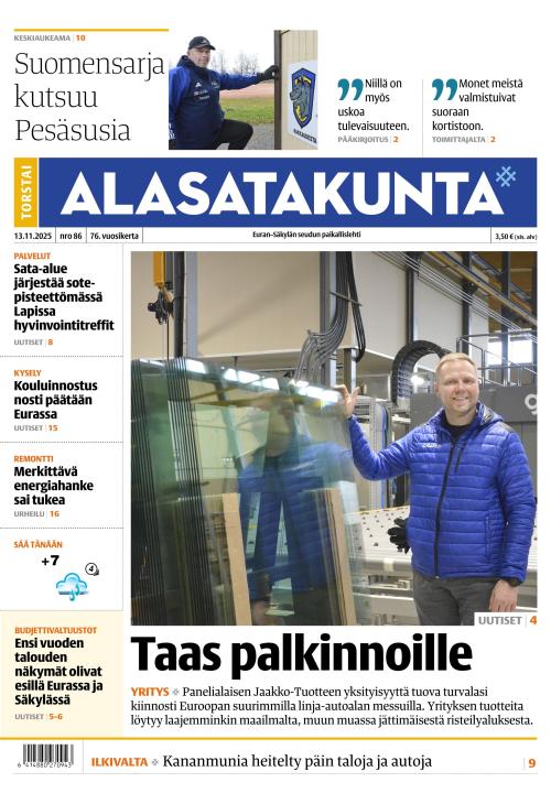 Alasatakunta 13.11.2025