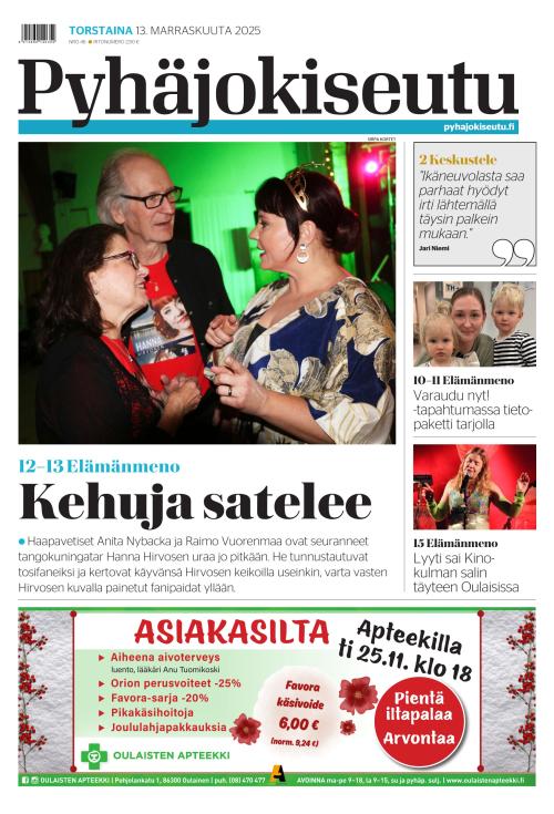 Pyhäjokiseutu 13.11.2025