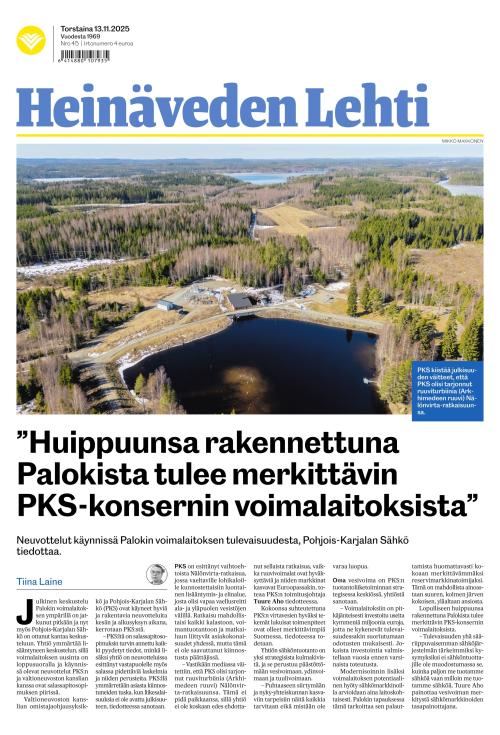 Heinäveden lehti 13.11.2025
