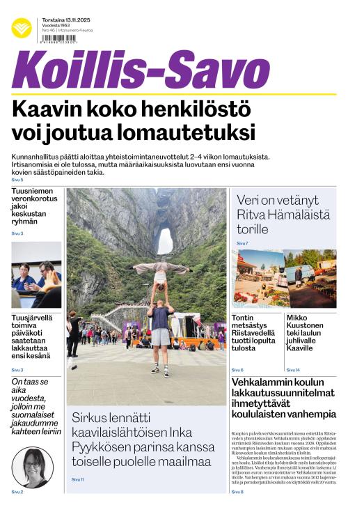 Koillis-Savo 13.11.2025