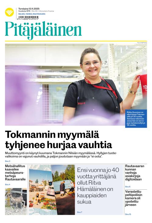 Pitäjäläinen 13.11.2025